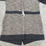 Anthropologie Dolan Women’s Zip Up Long Knit Sweater Jacket Drawstring Size M Brown Size M Photo 3