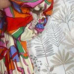 Golden by Golden Couture Maxi‎ Dress – Colorful Abstract Puff Sleeve – Size M Size M Photo 5