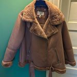 BCBGeneration BCBG Winter jacket faux fur more like a blush pink Photo 0