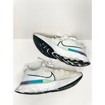 Nike  Athletic Sneakers Size 10 Women's React Infinity Run Flyknit White Ombre Photo 6