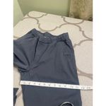 Pact  organic cotton pull on elastic waistband chino pants pockets, size small Photo 3