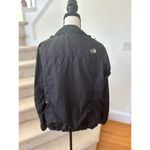 The North Face Black Front Zip Lightweight Windbreaker Jacket Photo 1