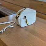 J.Crew  Cream Leather Crossbody Photo 1