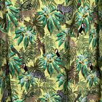 Jane and Delancey  Safari Shirt Dress Jungle Animal Print Button Size Large Photo 7