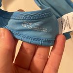 Aerie NWT Triangle Baby Blue Bikini Top - Size XXS Photo 5