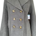 Bongo juniors small warm faux wool peacoat charcoal heather lined coat Photo 6