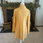 Fresh Produce Fresh Produce Size XS Yellow Long Line Cardigan Pockets Collar Comfort Spring Photo 3