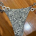 Aerie New Black and White Animal Print Bikini S Photo 6