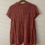 Y2K Orange Rust Cardigan Sweater Shrug Size M Photo 1
