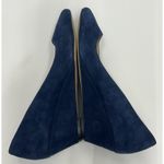 Talbots NEW  Laney Asymmetrical Wedges Indigo Blue Size 9.5M Office Business Photo 7