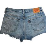 Levi's  501 Wild Dreaming Cut Off Denim Shorts Photo 12