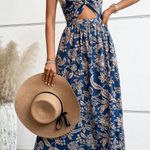 SheIn Floral Maxi Dress Photo 2