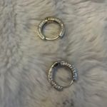 Amazon Silver Detailed Hoops Photo 0