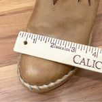 Frye Boots Charlotte Flower Tan Leather Heeled Mules Slip On Size 8M Photo 10