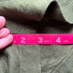 Banana Republic ‎ Olive Green Linen Blend Utility Romper Large Petite LP Photo 11