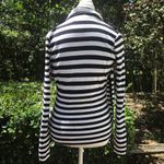 Lyn knitted Blazer Navy/ White stripped cardigan Blue Photo 2