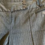 Larry Levine  Charcoal Herringbone Trousers Photo 1