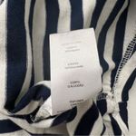 Nordstrom & Layered Navy & White Striped V Neck Tee Shirt XS Preppy Summer Style Photo 4