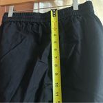 J.Crew Tall Linen-cotton Blend Drawstring Pants Black Pull On NWT Size 0T Photo 6