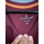 CuddlDuds Gray And Maroon Long Sleeve Pajama Top Bundle Size XS Photo 4