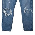 Levi's Wedgie Straight Authentically Yours Light Blue Wash Jeans Women's Size 24 Photo 4