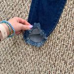 7 For All Mankind  Dark Blue the skinny Ankle Jeans no holes Photo 9