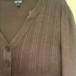 Apt. 9  Chocolate Brown Knit Cardigan Sweater Photo 4