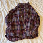 Brandy Melville Basic purple  flannel Photo 0