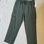 Marika Cargo Pants Fleece Lined Relaxed Fit Green Size L Photo 1
