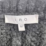 IRO  Yahk Chunky Knit Wool Open Front Cardigan Sweater Photo 4