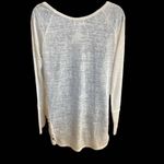 Arizona Jeans ARIZONA JEAN Co Women’s Crochet Top Ivory Cream Long Sleeves Size Medium Photo 3