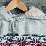 If It Were Me Long Sle Hoodie Knit Swe Sweater  Photo 2