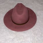 Free People Wythe Leather Band Felt Hat Color Pink/Rose Size OS NWT Photo 2