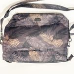 Lug Adagio Bubble Quilted Crossbody Shoulder Bag Purse Tropical Fog Black Photo 4