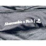 Abercrombie & Fitch  Black Ruched Wrap Stretch Bodysuit Tank Top Womens Size M Photo 3