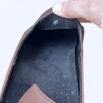 1803 Brown Leather Slip On Mule Comfort Shoes Made in Portugal Women's size 41 Photo 7