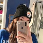 NFL Black Ribbed  STEELERS beanie  Photo 0