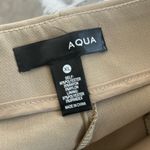 AQUA Twill Knot Button High Waist Shorts in Khaki, Size XL New w/Tag Retail $78 Photo 4