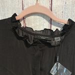 T Tahari NWT  Airflow Ruffle Neck Top Photo 6