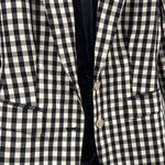 Banana Republic Gingham Blue & White Blazer Photo 2