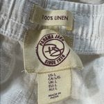Panama Jack NWT  White 100% Linen Women's Joggers Size Large Photo 1