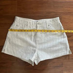 Alexander Wang  Bite Short With Crystal Stripe in Vintage White Medium Rhinestone Photo 8