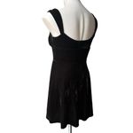 Urban Outfitters Genivieve Black Velvet Corset Mini Dress, Sz M Photo 7
