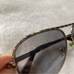 Juicy Couture Sunglasses Y2K 2000s Studded Chrome Aviator Sunnies 557/S Photo 6