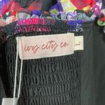 Ivy City Co Black Floral Havana Dress Sz.L NWT Size L Photo 7