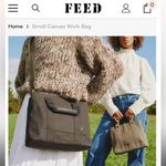 FEED classic canvas everyday bag Black Photo 1