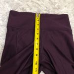 Under Armour Heatgear Compression Pocket Leggings Maroon Purple Small Photo 8