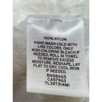 Leith Women's Nylon Eyelash Knit Mock Neck Pullover Sweater Cream Medium Photo 3