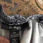 Style & Co . Charcoal Patterned Leggings Photo 5