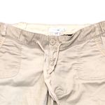 Liz Lange  Maternity corduroy khaki pants size 6 light ivory Photo 1